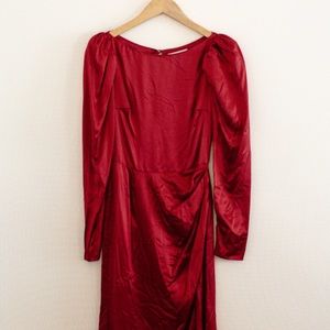Reformation Crimson Cameron Dress